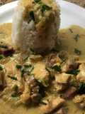 Strogonoff de pollo