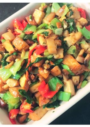 家常小炒（素） 的食譜成品照片