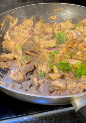 รูปของ บีฟสโตรกานอฟ (Beef Stroganoff)