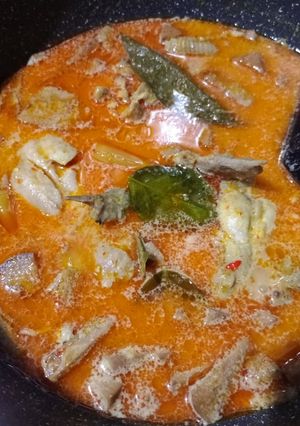 Foto resep 13. Gulai ayam tewel