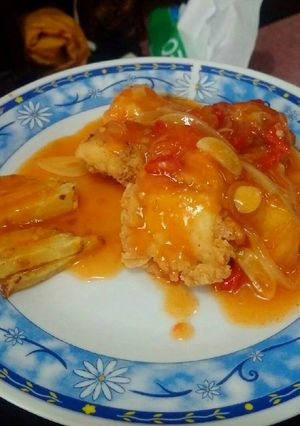 Foto resep Ayam filet krispi saos endolita