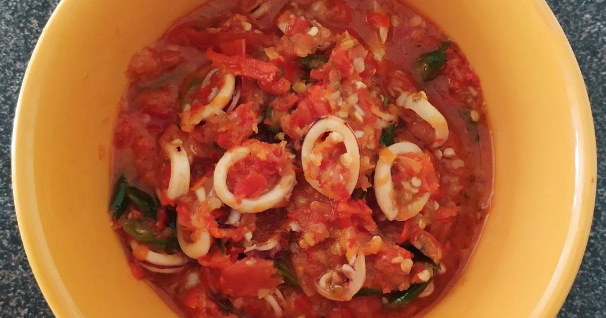 12 Resep Sambal Cumi Ss Enak Dan Mudah Cookpad