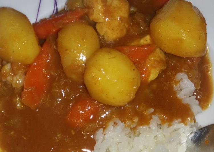 Resep Homemade Japanese curry dengan roux buatan sendiri, Enak Banget