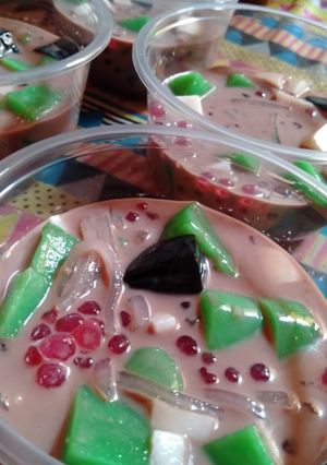 Foto resep Es buko pandan