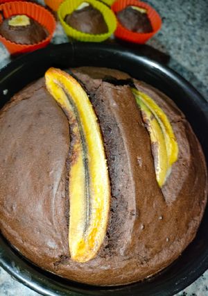 Una foto de Banana bread