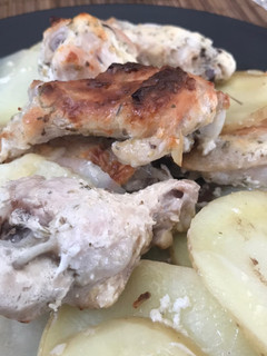 Una foto de 🍗 Alitas de pollo al horno - chicken wings 🍗