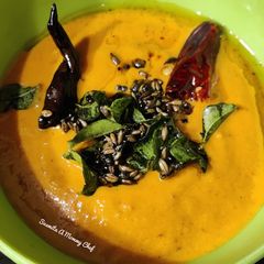 A picture of Tomato Fenugreek chutney.