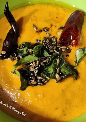 A picture of Tomato Fenugreek chutney.
