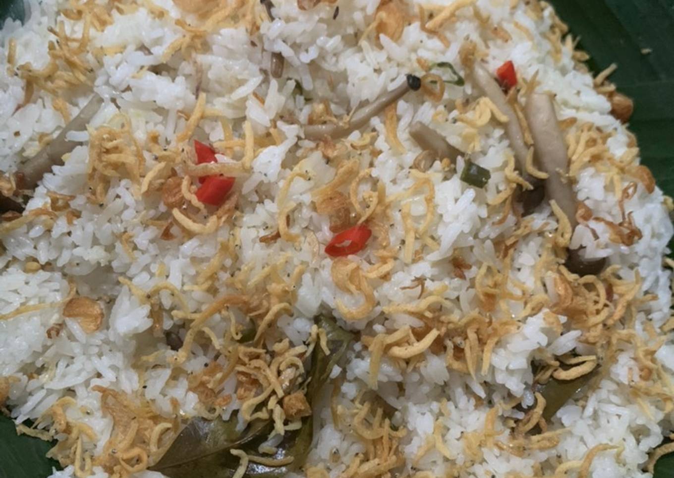 Nasi Liwet Jamur