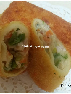 Foto resep Risol isi rogut ayam