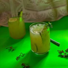 A picture of Cucumber-Mint Lemonade.