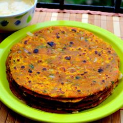 A picture of Mix Veg - Dal Parathe.