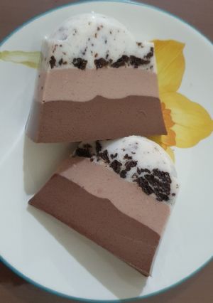 Foto resep Puding Oreo-Milo-Coklat