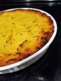 A picture of Delicata Squash Shepherds Pie.