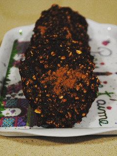 Una foto de Galletas fit de plátano cacao y avena