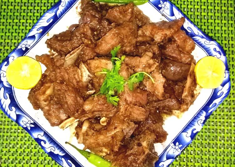 How to Make Favorite Namkeen gosht