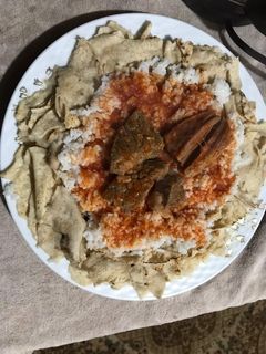 صورة لوصفة فته اللحمة