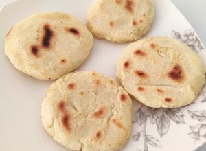 Una foto de Arepas