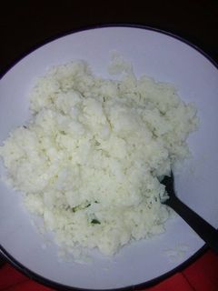 Una foto de Arroz blanco en su punto