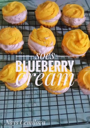 Foto resep Soes blueberry Napoleon by ibu Fatmah bahalwan
