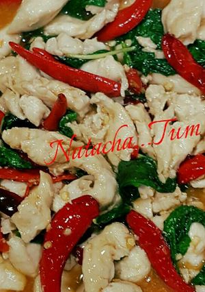 รูปของ กระเพราไก่