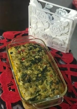 Una foto de Budín de verduras