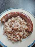 Mongetes amb botifarra