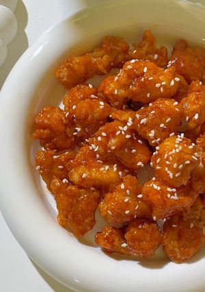 Foto resep Chicken popcorn lava