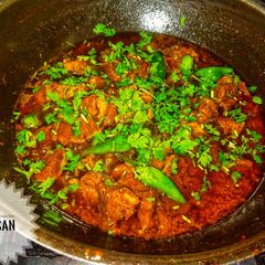 Mutton karahi A picture of Mutton karahi.