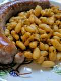 Mongetes amb botifarra