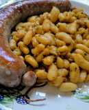 Mongetes amb botifarra