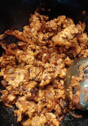 சைவ முட்டை பொரியல் (Saiva muttai poriyal recipe in tamil) செய்முறை முக்கிய புகைப்படம்