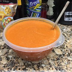 A picture of Homemade Carrot Soup.