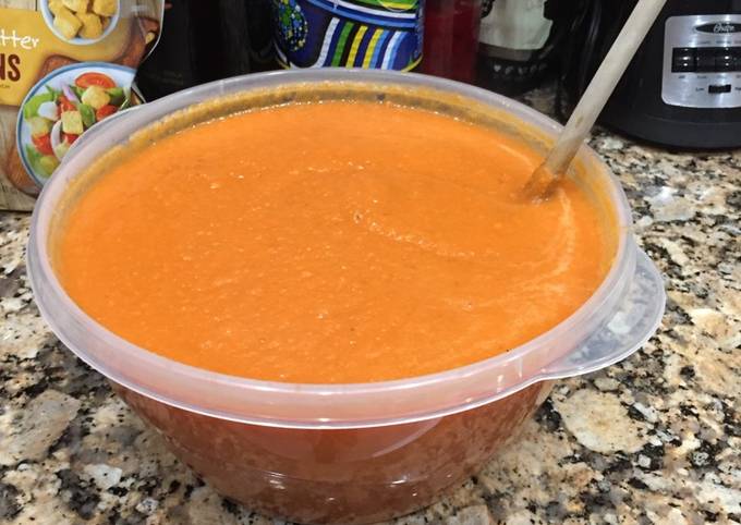 Homemade Carrot Soup