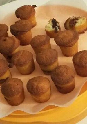 Une photo de Mini muffin coeur Nutella 😍