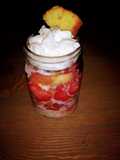 Strawberry Short Cake in Jar