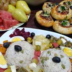 سلطة الأرز المشكلة-レシピのメイン写真