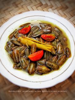 Foto resep Kerang Hijau Rebus Kuah Kuning