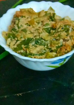 পেঁয়াজ শাক পোসত(peyaj shak posto recipe in bengali) রেসিপির প্রধান ছবি