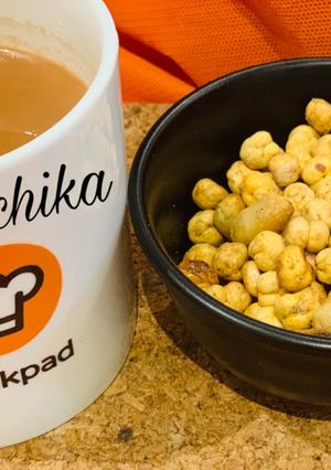 A picture of Air fried Protein snacks at tea time.