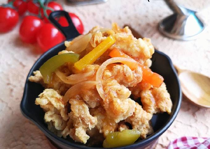 125. Chicken Popcorn Asam Manis