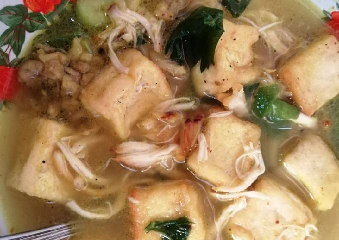 Soto ayam mix tahu ala aqu