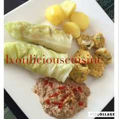รูปของ Roulade de choux / siomay ikan dibungkus kol