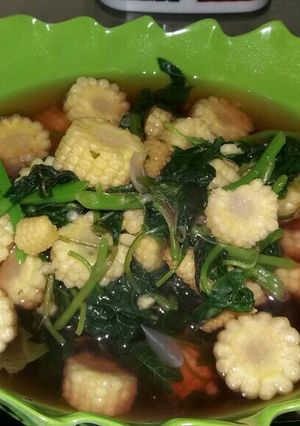 Foto resep Sayur Bayam Bening