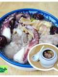 海陸雙味之干貝章魚排骨湯