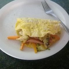 A picture of Veggie omelette.