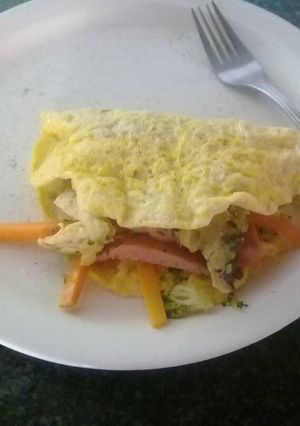A picture of Veggie omelette.