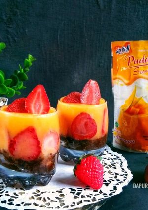 Foto resep Cake n Puding in jar