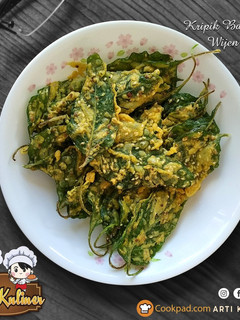 Foto resep Kripik bayam wijen