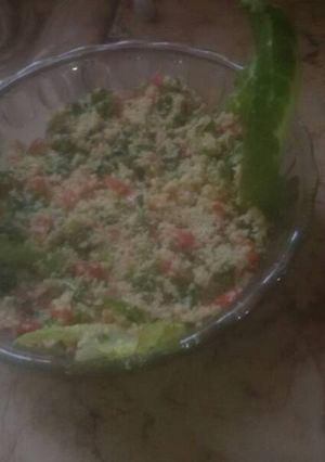 صورة لوصفة تبولة